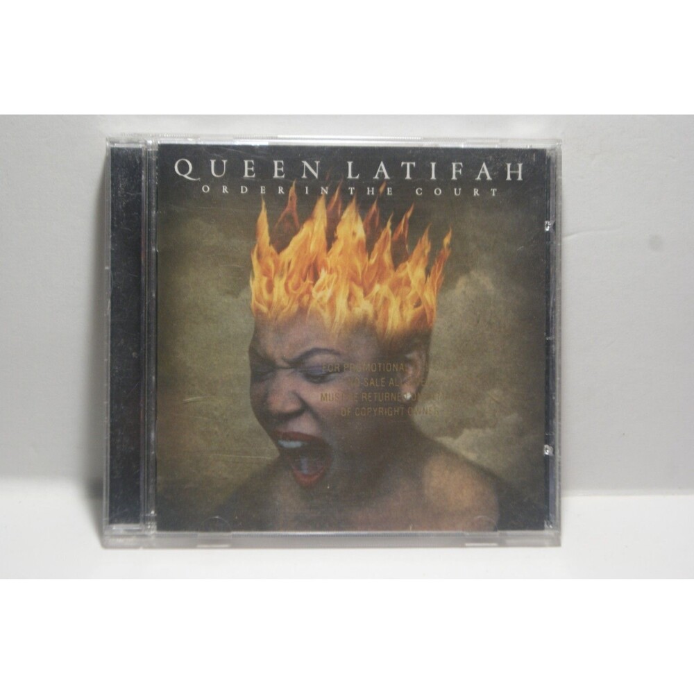 Queen Latifah Order in The Court Promo CD See Pics 1998 Rap Queen